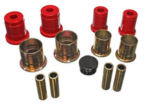 Load image into Gallery viewer, Energy Suspension Front Control Arm Bushings Ford Mustang V6/V8 (94-04) Red or Black - Red Alternate Image