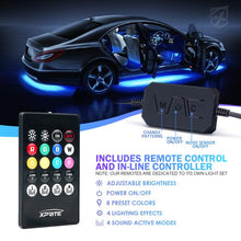 Load image into Gallery viewer, Xprite LED RGB Underbody Glow Kit Fusion Series with Remote Control and Bluetooth - UGL-62713-G1 - Default Title Alternate Image