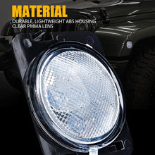 Load image into Gallery viewer, Xprite Fender Lights LED Side Marker Jeep Wrangler JK (2007 - 2018) Clear / Smoke - Clear Alternate Image