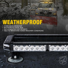 Load image into Gallery viewer, Xprite Rooftop Strobe Light Pursuit 14.5" LED Series w/ Magnetic Base - Amber / Mixed - Amber Alternate Image