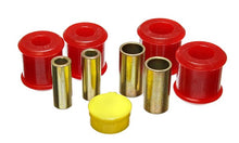 Load image into Gallery viewer, Energy Suspension Rear Trailing Arm Bushing Set Ford Escort (97-01) Red or Black - Red Alternate Image