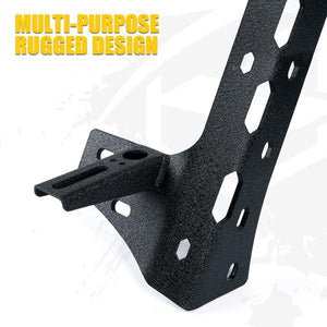 Hammerhead Jeep Wrangler 50 In. LED Light Bar A-Pillar Mounting Brackets W/ Hammerhead Logo 600-56-0459 (07-18 Jeep Wrangler JK - Foto 2