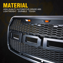 Load image into Gallery viewer, 116.99 Xprite Raptor Style Grill Ford F150 (2009-2014) w/ LED Running Lights - Redline360 Alternate Image