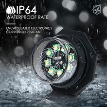 Load image into Gallery viewer, Xprite Conceal Series LED Hide-A-Way Emergency Strobe Light - White / White-Amber / Amber - White Alternate Image