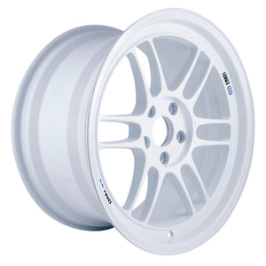 378.00 Enkei RPF1 Wheels (18x9.5) [Vanquish White +38mm Offset] 5x114.3 - Redline360