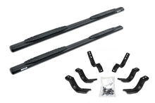 Load image into Gallery viewer, Go Rhino 4" OE Xtreme Oval Side Steps Toyota Tundra Regular Cab (07-21) Textured Black or Polished - Textured Black Alternate Image