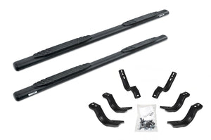 299.15 Go Rhino 4" OE Xtreme Oval Side Steps Nissan Titan Extended Cab (04-15) Textured Black or Polished - Redline360