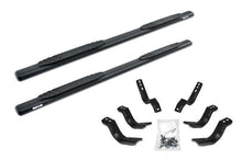 Load image into Gallery viewer, Go Rhino 4" OE Xtreme Oval Side Steps Toyota Tacoma Double Cab (05-21) Textured Black or Polished - Textured Black Alternate Image