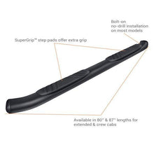 Load image into Gallery viewer, Go Rhino 5" OE Xtreme Composite Side Steps Chevy Silverado Crew Cab (07-19) Powder Coated Black or Polished - Powder Coated Black Alternate Image