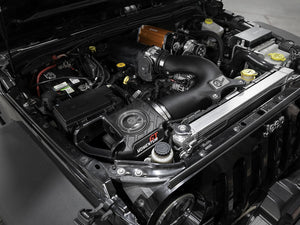 430.35 aFe Momentum GT Cold Air Intake Jeep Wrangler (JK) 3.6L w/ Sprintex SC (12-18) Dry or Oiled Air Filter - Redline360