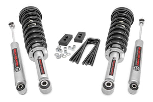 Rough Country Lift Kit Ford F150 2WD/4WD (09-20) 2" Suspension Lift Kits w/ Struts & Shocks