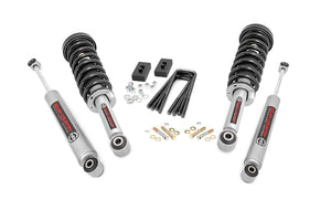 Rough Country Lift Kit Ford F150 2WD/4WD (21-22) 2" Suspension Lift Kits w/ Struts & Shocks