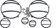 Load image into Gallery viewer, Kentrol Headlight &amp; Marker Cover Jeep Wrangler JK (2007-2018) Set - Black Alternate Image