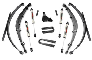 Rough Country Lift Kit Ford F250/F350 Super Duty 4WD (99-04) 4" Suspension Lift Kits w/ or w/o Rear Leaf Springs