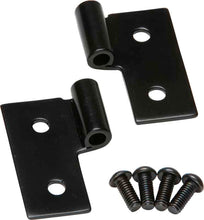 Load image into Gallery viewer, Kentrol Lower Door Hinge Jeep Wrangler CJ/YJ/TJ (1976-2006) Polished or Black - Black Alternate Image