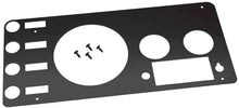 Load image into Gallery viewer, Kentrol Gauge Cover Jeep Wrangler CJ (1977-1986) Polished or Black Alternate Image
