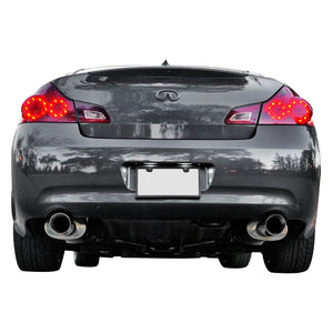 1389.02 STILLEN Exhaust Infiniti G35 Sedan AWD/RWD (07-08) Catback Stainless 504375 - Redline360