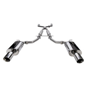 1389.02 STILLEN Exhaust Infiniti G35 Sedan AWD/RWD (07-08) Catback Stainless 504375 - Redline360