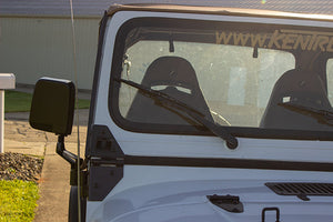 Kentrol Mirrors Jeep Wrangler YJ TJ (1988-2006) Black or Polished Pair
