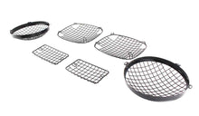 Load image into Gallery viewer, Kentrol Mesh Guard Jeep Wrangler TJ (1997-2006) Wire - Polished or Black Alternate Image
