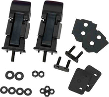 Load image into Gallery viewer, Kentrol Hood Catch Jeep Wrangler TJ (1997-2006) Pair - Polished or Black - Black Alternate Image