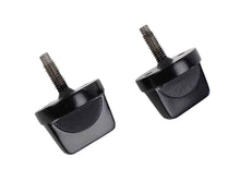Load image into Gallery viewer, Kentrol Windshield Knobs Jeep Wrangler YJ/CJ (1976-1995) Pair - Polished or Black - Black Alternate Image