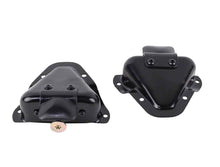 Load image into Gallery viewer, Kentrol Interior Door Latch Brackets Jeep Wrangler CJ/YJ (1981-1995) Polished or Black - Black Alternate Image
