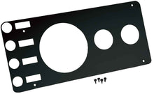 Load image into Gallery viewer, Kentrol Gauge Cover Jeep Wrangler CJ (1976-1986) No Radio - Polished or Black Alternate Image