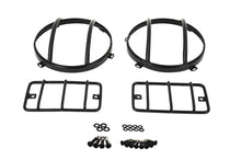 Load image into Gallery viewer, Kentrol Light Guard Jeep Wrangler TJ (1997-2006) Euro Style Set - Polished or Black - Black Alternate Image