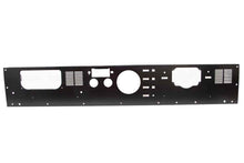 Load image into Gallery viewer, Kentrol Dash Panel Jeep Wrangler CJ (1976-1986) Polished or Black - Black - With Radio Alternate Image