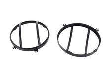 Load image into Gallery viewer, Kentrol Headlight Guards Jeep Wrangler JK (2007-2018) Euro Type - Polished Black - Polished Alternate Image