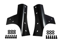 Load image into Gallery viewer, Kentrol Windshield Supports Jeep Wrangler JK (2007-2018) Polished or Black - Black Alternate Image
