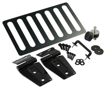 Load image into Gallery viewer, Kentrol Hood Kit Jeep Wrangler JK (2007-2018) Black - Black w/out Hood Catch Alternate Image