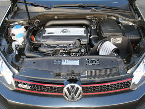 373.35 aFe Magnum FORCE Stage-2 Cold Air Intake VW GTI Jetta EOS MK6 2.0T (09-14) Oiled or Dry Filter - Redline360
