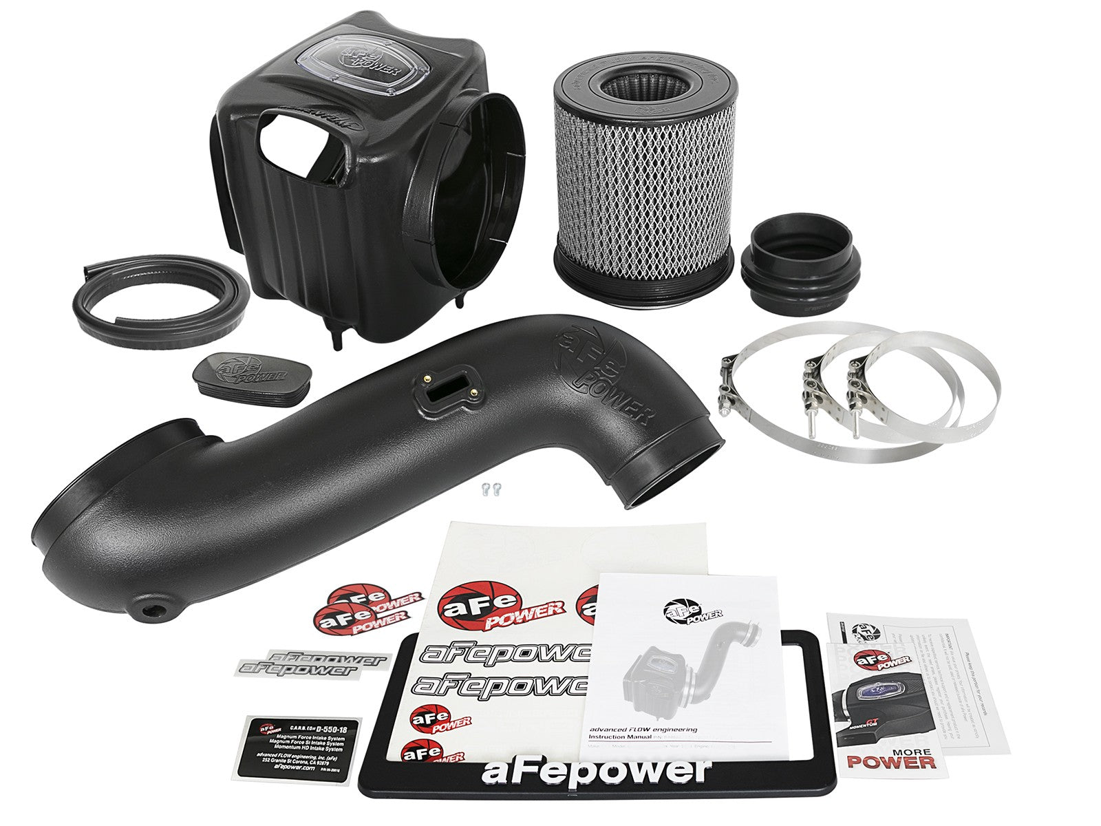 AFe Momentum HD Cold Air Intake For Ford 6.4L Diesel F-250/F-350/F-450/F-550 (2008-2010)