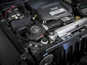 430.34 aFe Momentum GT Cold Air Intake Jeep Wrangler JK V6-3.6L (12-18) Dry or Oiled Air Filter - Redline360
