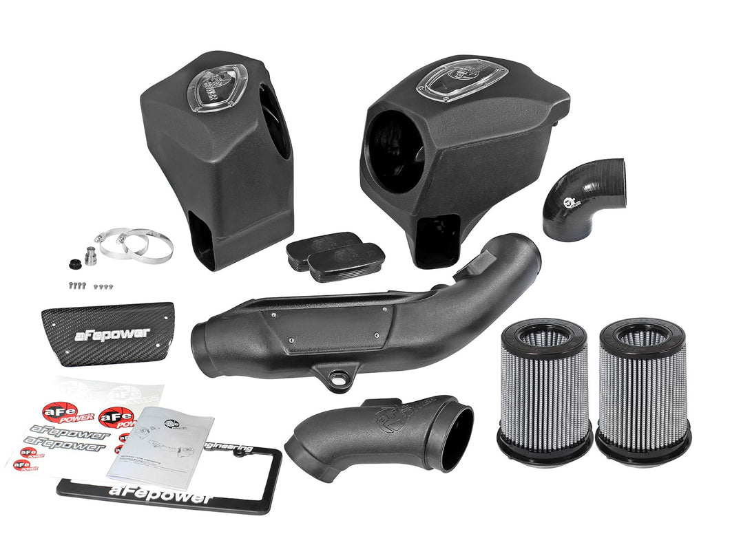 807.50 aFe Momentum Cold Air Intake BMW M3/M4 (F80/F82/F83) 3.0L S55 (15-19) Dry or Oiled Air Filter - Redline360