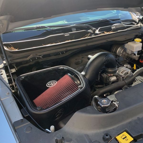 S&B Cold Air Intake Dodge Ram 1500/2500/3500 (2019-2024) Cleanable Cot ...