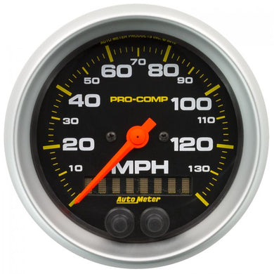 443.69 Autometer Pro-Comp GPS Digital Stepper Motor Speedometer Gauge 0-140 MPH (3-3/8