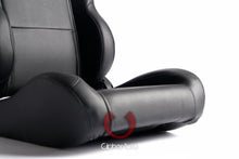 Load image into Gallery viewer, 359.00 Cipher Auto Leatherette Seats (Black - Sold as a Pair - Reclining) CPA1001PBK - Redline360 Alternate Image