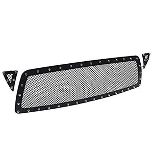 134.95 Spec-D Mesh Grille Insert Toyota Tacoma (2005-2010) Rivet Style Stainless Steel - Redline360