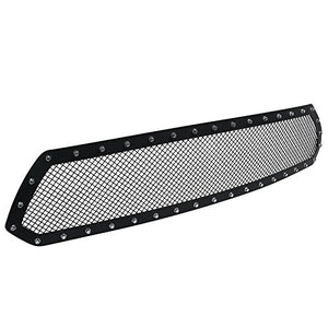 134.95 Spec-D Grill Insert Toyota Tacoma (2012-2015) Mesh Black Rivet Style - Redline360