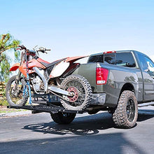 Load image into Gallery viewer, 109.95 Spec-D Bike and Motorcycle Carrier (For 2&quot; Receiver Hitches) Dirt Bike Transport - Redline360 Alternate Image