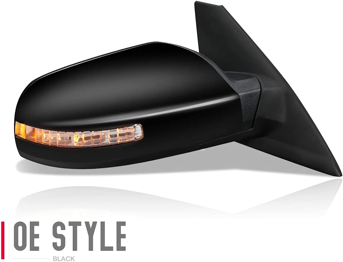 DNA Side Mirror Nissan Altima (08-13) [OEM Style / Powered + Heated + Turn  Signal Lights] Driver / Passenger Side