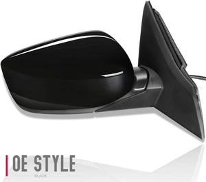 DNA Side Mirror Honda Accord Sedan (13-17) [OEM Style / Powered + Paintable] Driver / Passenger Side