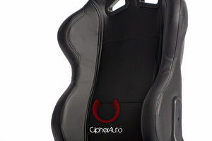 359.00 Cipher Auto Leatherette Seats (Black - Sold as a Pair - Reclining) CPA1001PBK - Redline360