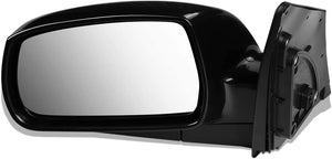 DNA Side Mirror Hyundai Tucson (10-15) [OEM Style / Powered + Textured Black] Driver Side Only