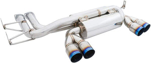 Megan Racing Exhaust BMW M3 E46 (01-06) Polished, Blue Titanium, Black Chrome Tips