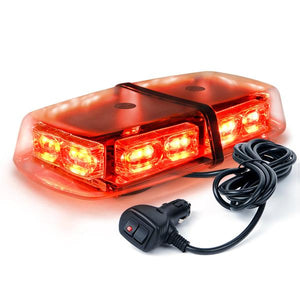 53.99 Xprite Gamma Series 18W LED Rooftop Strobe Light with Magnetic Base - Multiple Color Variants - Redline360