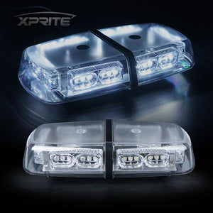 53.99 Xprite Gamma Series 18W LED Rooftop Strobe Light with Magnetic Base - Multiple Color Variants - Redline360